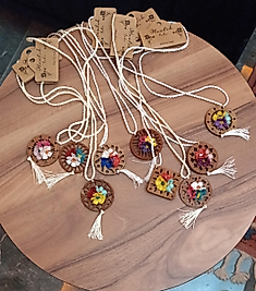 Ahşap Kolye